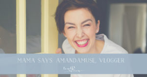 Mom vlogger Amanda Muse shares her birth stories, advice to new moms and why less is more.